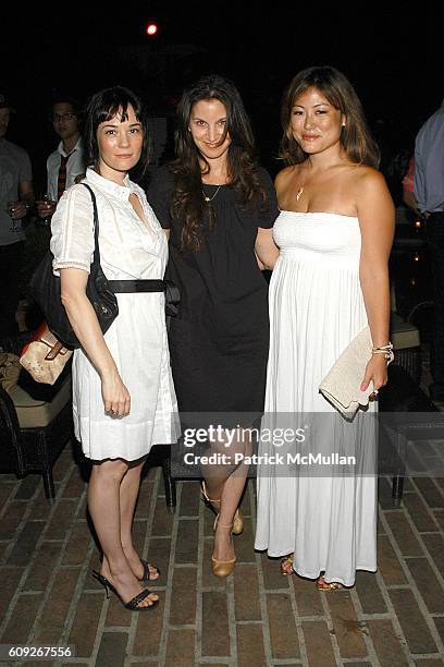 Natasha Wagner, Amanda Anka and Anita Cole attend Lucky Magazine And Foley & Corinna's Resort Collection Launch at the Chateau Marmont at Chateau...