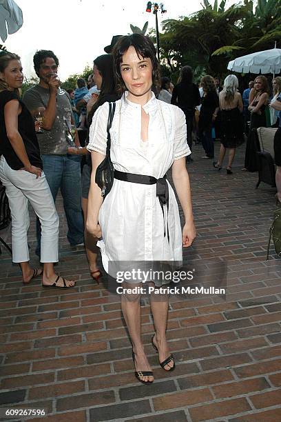Natasha Wagner attends Lucky Magazine And Foley & Corinna's Resort Collection Launch at the Chateau Marmont at Chateau Marmont on July 25, 2007 in...