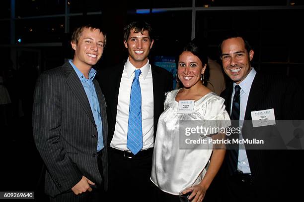 Weston Tucker, Ryan Gagliano, Maggie Gallant and Tres Wilson attend SHARK WEEK 20th ANNIVERSARY CELEBRATION at Pier Sixty at Chelsea Piers on July...