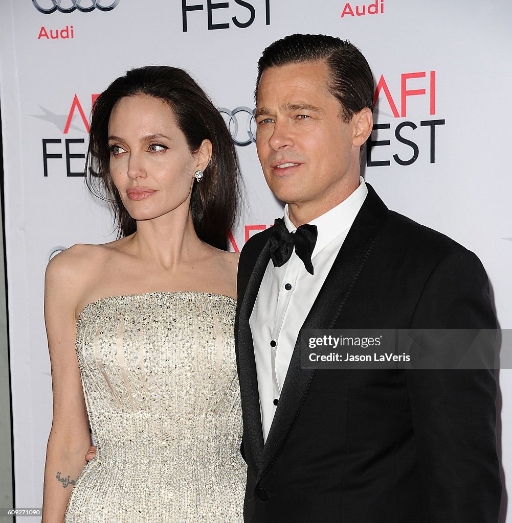AFI FEST 2015 Presented By Audi Opening Night Gala Premiere Of Universal Pictures' "By the Sea" - Arrivals
