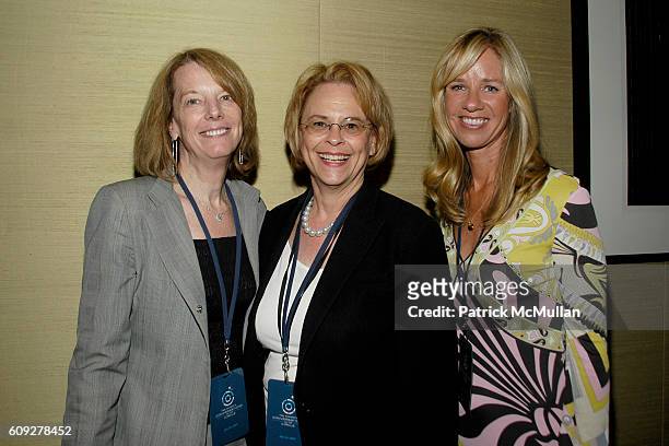 Ann Moore and Diane Nelson attend CONVERSATIONS ON THE CIRCLE With Senator Barack Obama And Dick Parsons at Time Warner Headquarters on July 24, 2007...