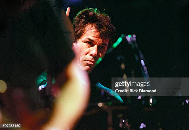 Mickey Hart of The Grateful Dead performs at The Omni Coliseum in Atlanta, Georgia on April 3, 1994