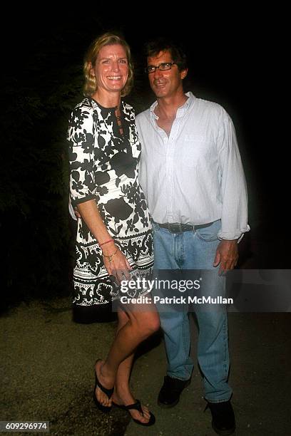 Andree Corroon and Stephen Mahoney attend THE CINEMA SOCIETY & THE WALL STREET JOURNAL host the After Party for "BECOMING JANE" at Private Residence...