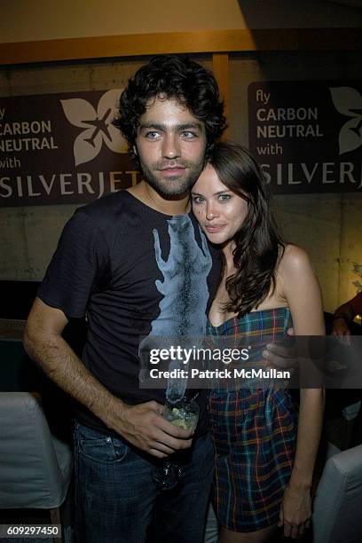 Adrian Grenier and Kristina Ratliff attend PROJECT GREENHOUSE and ADRIAN GRENIER host the Closing Reception for Project GreenHouse Hamptons and a...