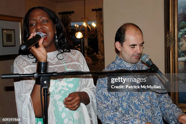 Arlette Roxburgh and Luigi Scapino attend JILL ZARIN'S 4TH OF JULY ...