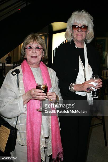 Phyllis Newman and Alexandra Schlesinger attend A Special Screening of MOLIERE at Sony Screening Room on July 16, 2007 in New York City.