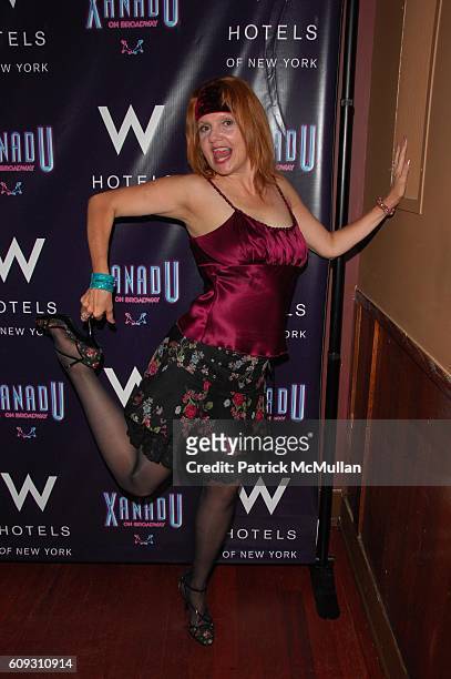 Annie Golden attends XANADU opening night after-party at Providence N.Y.C. On July 10, 2007.