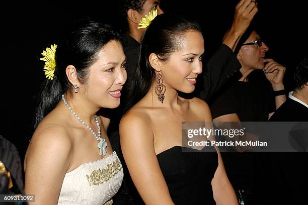 Ankie Lau and Ankie Beilke attend STARLIGHT YELLOW The Celebration, Hosted by Cécile Bonnefond President VEUVE CLICQUOT Ponsardin, With Legendary...