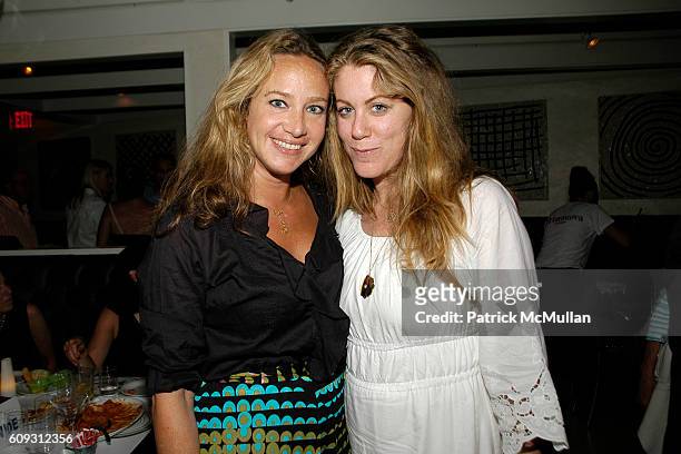 Angela Janklow and Marci Klein attend Private Screening Of The BOURNE ULTIMATUM at East Hampton Cinema on July 29, 2007.