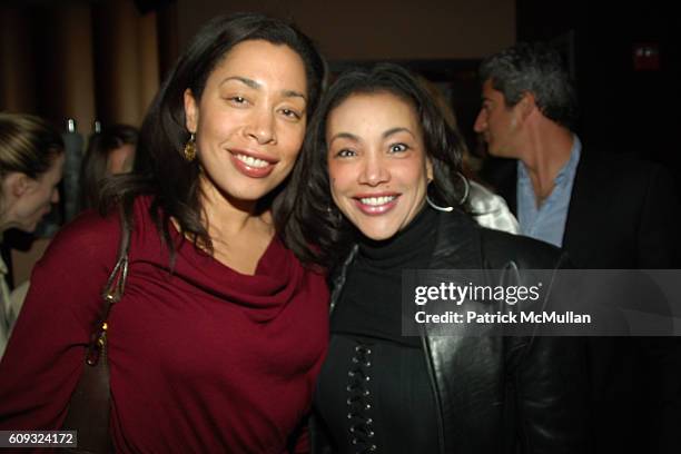 Keija Minor and Jaci Reid attend GODIVA Presents 9th Annual 50 Fabulous Females to Benefit LOVE HEALS at Tenjune on March 20, 2007 in New York City.