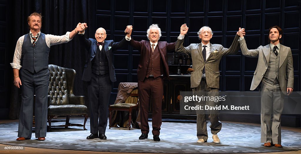 "No Man's Land" - Press Night - Curtain Call