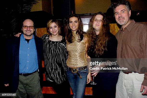 Jim Bessman, Kristina Tunzi, Nazanin, Christa Titus and Chuck Taylor attend GOTHAM & bodogMUSIC Album Preview Performance By Singer Nazanin at THE...