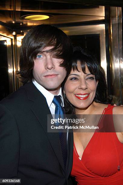 Kit Williamson and Christine Pedi attend TALK RADIO Opening Night Performance & After-Party at Longacre Theatre & Bar American on March 11, 2007 in...