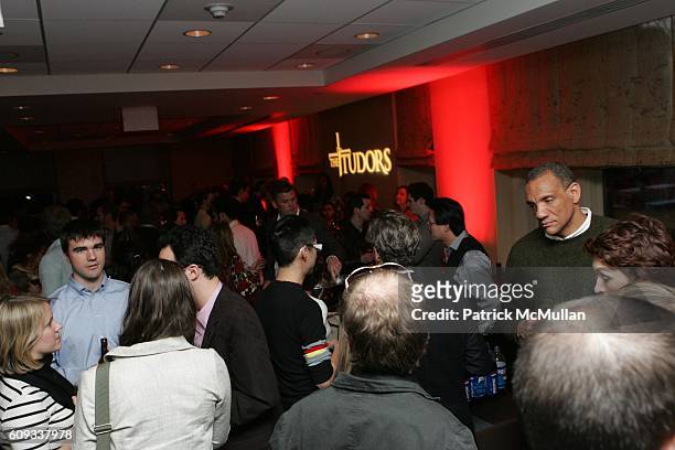 Atmosphere at The Premiere of SHOWTIME'S New Series, "THE TUDORS" hosted by SHOWTIME, NERVE, BICARDI LIMON, and THE W HOTEL at The W Hotel Union...