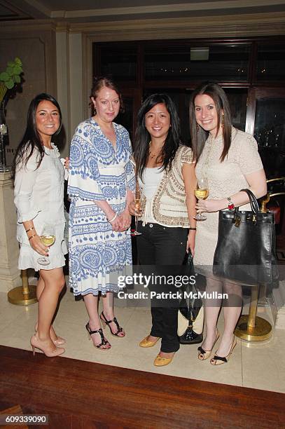 Devon McKee, Lisa Rayden, Tenten Wu and Meredith Dichter attend THE ST REGIS HOTEL, NEW YORK and DAVID ROCKWELL hosts private evening with OLD KING...