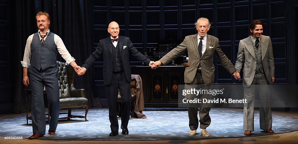 "No Man's Land" - Press Night - Curtain Call