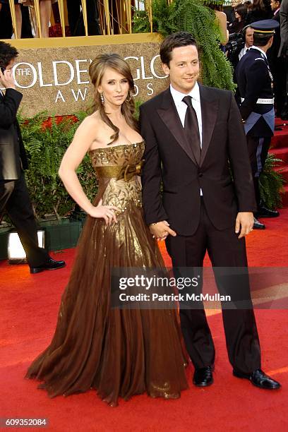 Jennifer Love Hewitt and Ross McCall attend 64th Annual Golden Globes Awards - Arrivals at Beverly Hilton Hotel on January 15, 2007 in Beverly Hills,...