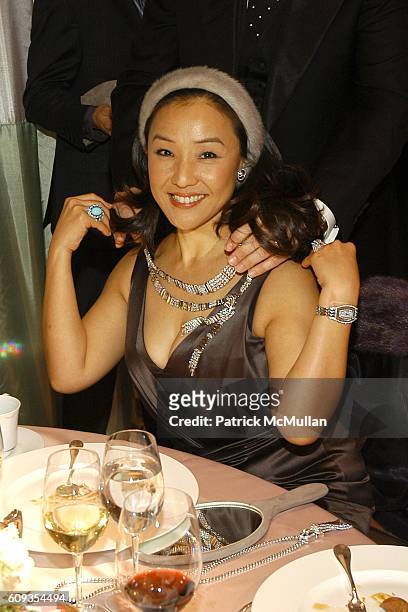 Dori Lee attends VAN CLEEF & ARPELS Host a Dinner and Presentation of TRESORS REVELES - Celebrating the House's Centennial Year at Montage Resort &...