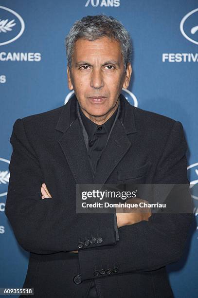 Rachid Bouchareb attends the Cannes Film Festival : 70th Anniversary Party at Palais Des Beaux Arts on September 20, 2016 in Paris, France.