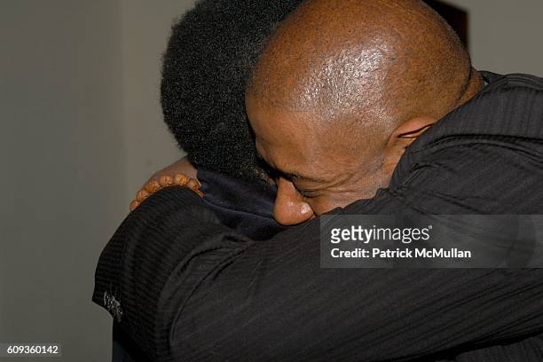 Harold Perrineau and Forest Whitaker attend HBO's Annual PRE-GOLDEN GLOBES Reception at Chateau Marmont on January 13, 2007 in Los Angeles, CA.