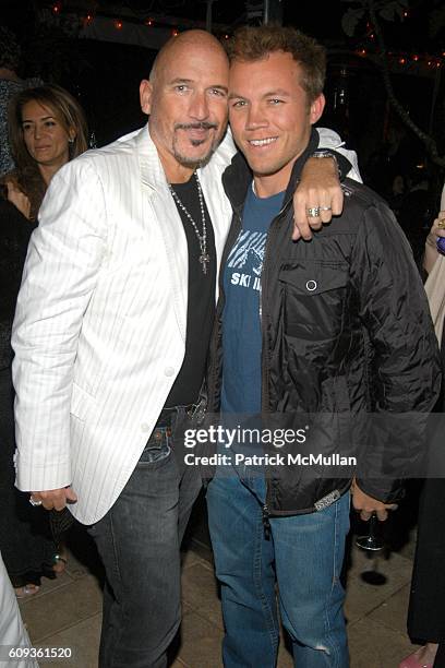 Richard Perez-Feria and Tait Reimers attend HBO's Annual PRE-GOLDEN GLOBES Reception at Chateau Marmont on January 13, 2007 in Los Angeles, CA.