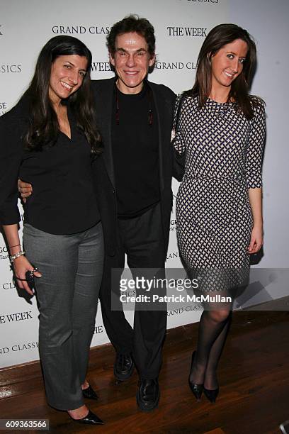 Marie Assante, R. Couri Hay and Lauren Larkin attend Sam Mendes Hosts a GRAND CLASSICS Screening of KIND HEARTS AND CORONETS Presented by THE WEEK at...