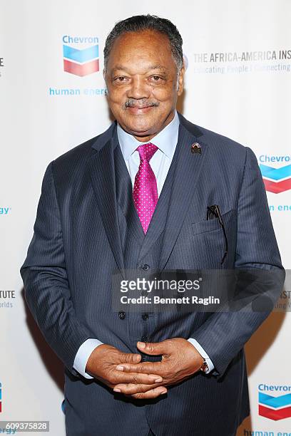 Reverend Jesse Jackson attends the Africa-America Institute's 2016 Annual Awards Gala at Cipriani 25 Broadway on September 20, 2016 in New York City.