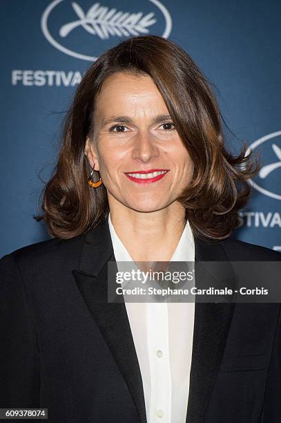 Aurelie Filippetti attends the "Cannes Film Festival : 70th Anniversary Party" at Palais Des Beaux Arts on September 20, 2016 in Paris, France.