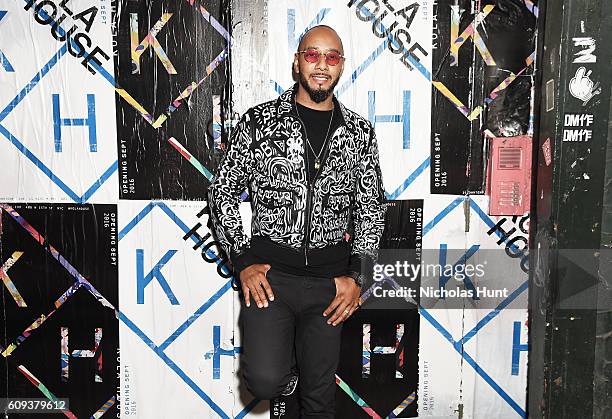 Swizz Beatz attends the Kola House Opening Party at Kola House on September 20, 2016 in New York City.