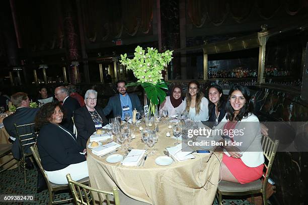 Guests attend during 2016 Concordia Summit Awards Dinner at Grand Hyatt New York on September 20, 2016 in New York City.