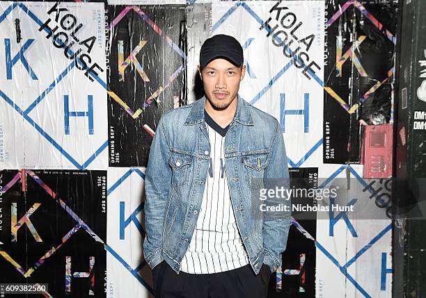 Public School Designer Dao-Yi Chow attends the Kola House Opening Party at Kola House on September 20, 2016 in New York City.