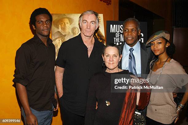 Gary Clark Jr., John Sayles, Maggie Renzi, Danny Glover and Yaya DaCosta attend MUSEUM OF MOVING IMAGES SALTUES DANNY GLOVER, JOHN SAYLES and...