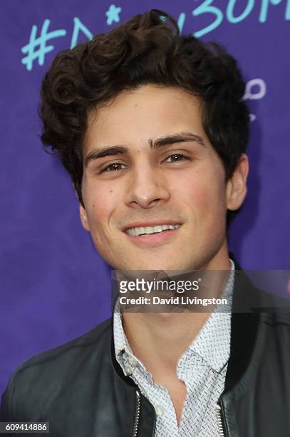 Actor Anthony Padilla arrives at the Premiere of Lionsgate's "Dirty 30" at the ArcLight Hollywood on September 20, 2016 in Hollywood, California.