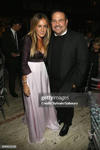 Sarah Jessica Parker and Narcisco Rodriguez attend New York City Ballet 2016 Fall Fashion Gala at David H. Koch Theater, Lincoln Center on September...