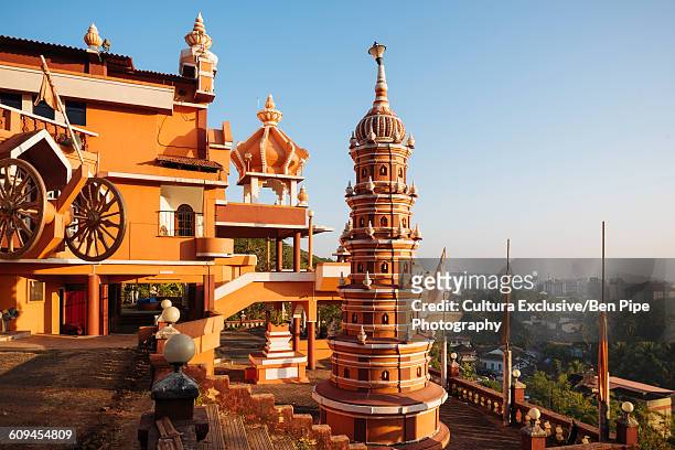 maruti temple, panjim, goa, india - goa stock pictures, royalty-free photos & images