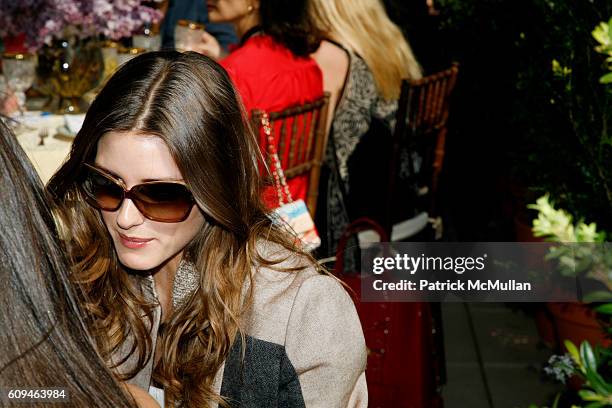 Olivia Palermo attends PORTS 1961 by Tia Cibani "MAD TEA PARTY" To Preview Resort 2007 at Ports 1961 Showroom on June 7, 2007 in New York City.