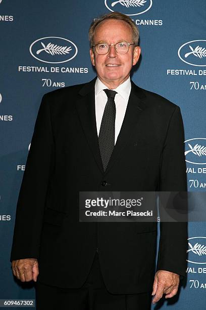 Renaud Donnedieu de Vabres attends the 'Cannes Film Festival 70th anniversary' Party at Palais Des Beaux Arts on September 20, 2016 in Paris, France.