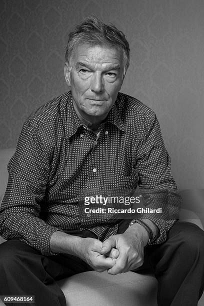 Director Benoit Jacquot is photographed for Self Assignment on September 9 2016 in Venice, Italy.