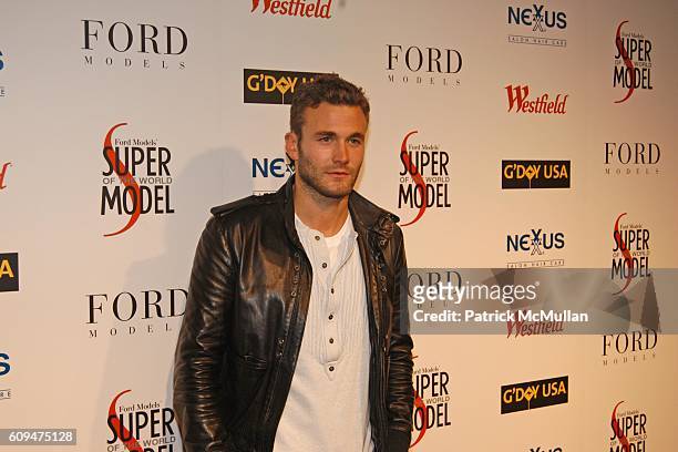 Brad Kroenig attends WESTFIELD and NEXXUS SALON HAIR CARE Host the Ford Supermodel of the World 2006/2007 at Skylight Studios on January 17, 2007 in...