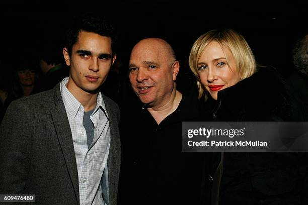 Max Minghella, Anthony Minghella and Vera Farmiga attend BREAKING and ENTERING Premiere Screening After-Party at Hudson Bar on January 18, 2007 in...