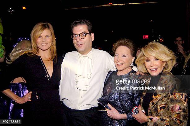 Mariel Hemingway, Michael Musto, Cindy Adams and Joan Rivers attend Book Launch Celebration for MICHAEL MUSTO hosted by ROSIE PEREZ and PEREZ HILTON...