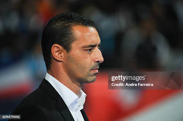 Olivier Echouafni coach of France during the UEFA Women's EURO 2017 qualification match between France and Albania at Stade Charlety on September 20,...