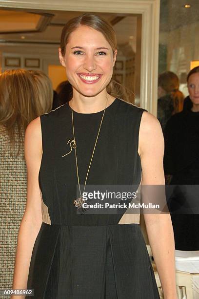 Alison Brokaw attends AKRIS Luncheon Viewing of the Spring 2007 Collection at Bergdorf Goodman on January 23, 2007 in New York City.