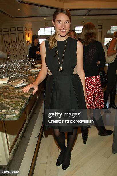 Alison Brokaw attends AKRIS Luncheon Viewing of the Spring 2007 Collection at Bergdorf Goodman on January 23, 2007 in New York City.