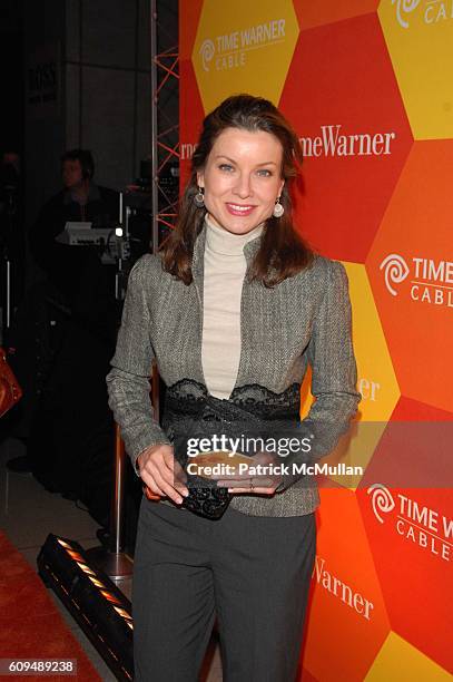 Jodi Applegate attends Time Warner, Time Warner Cable present groundbreaking "Home to the Future" exhibit at Time Warner Center N.Y.C. On January 16,...