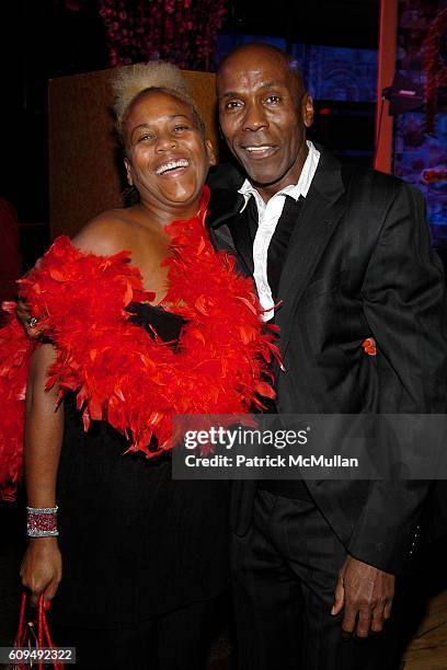Toukie Smith and Preston Bailey attend PRESTON BAILEY "Inspirations" Book Launch Party at Rainbow Room on January 31, 2007 in New York City.