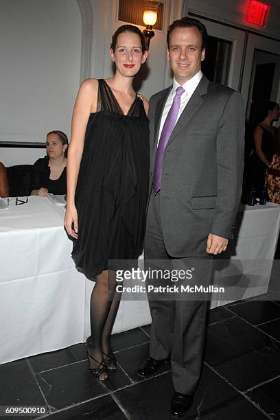 Jacqueline Sackler and Mortimer Sackler attend NEW YORKERS FOR CHILDREN 2007 Fall Gala at 583 Park Avenue on September 18, 2007 in New York City.