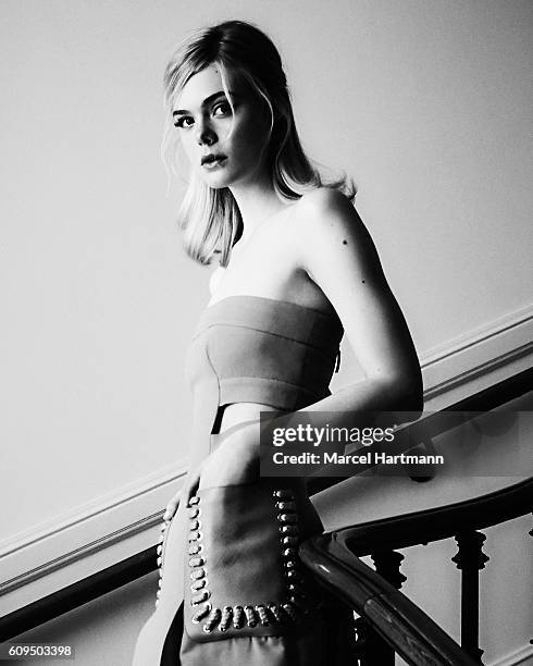 Actress Elle Fanning is photographed for Vanity Fair Italy on May 12 2016 in Cannes, France.