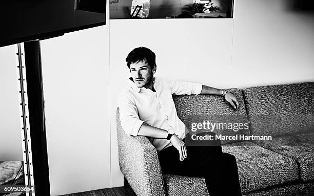 Actor Gaspard Ulliel is photographed for Vanity Fair Italy on May 12 2016 in Cannes, France.