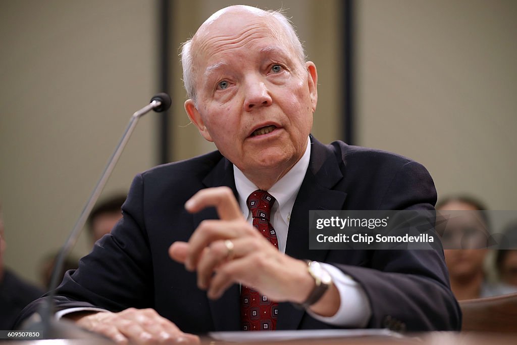 IRS Commissioner John Koskinen Testifies To House Committee On Dept. Misconduct And Articles Of Impeachment